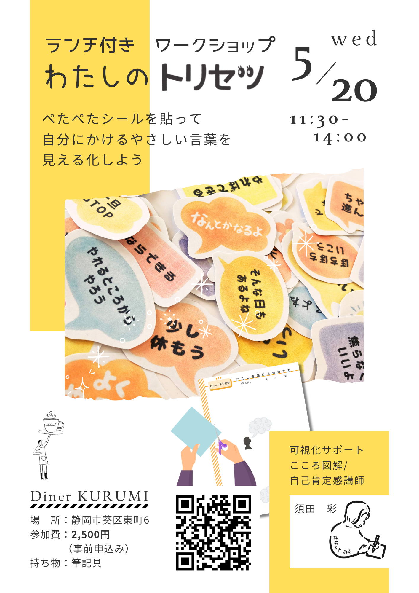 可視化ワークショップ　わたしのトリセツ作り