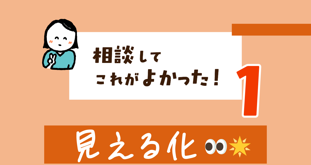 FPオフィス　未来製作所｜見出し：相談してこれがよかった！　1.見える化