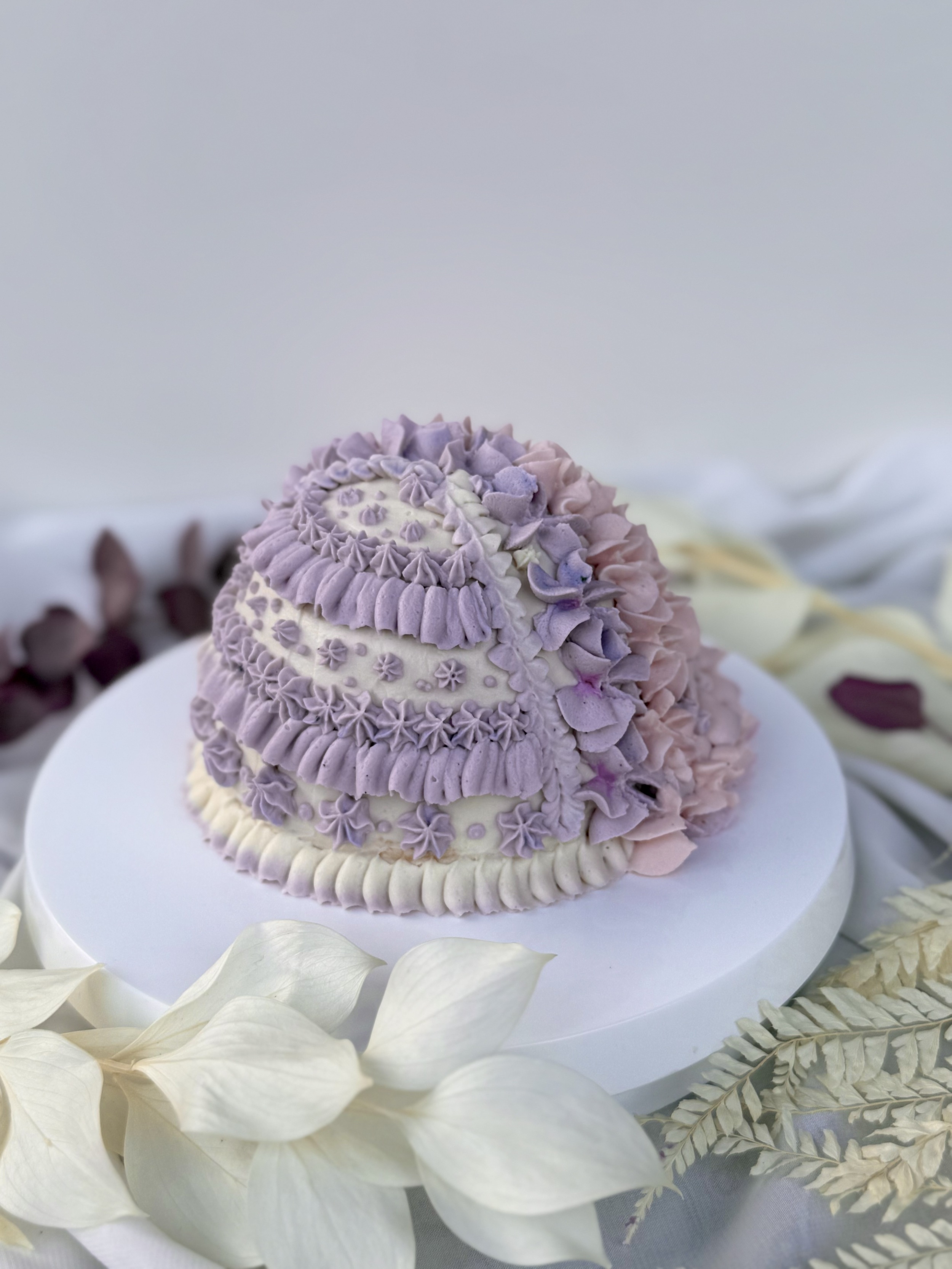 プリンセスドレスケーキ、ドールケーキの写真
