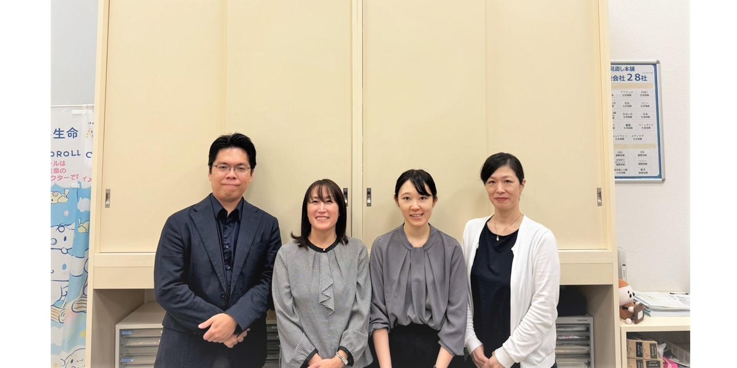 わたしたちがスタッフです(保険見直し本舗ヤオコー川越的場店)