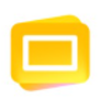 Googleスライドのイラストロゴ　市民パソコン教室 SUNNY