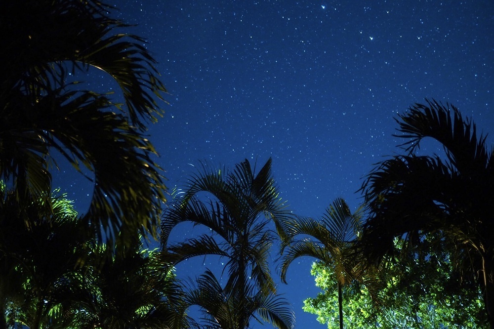 満点の星空