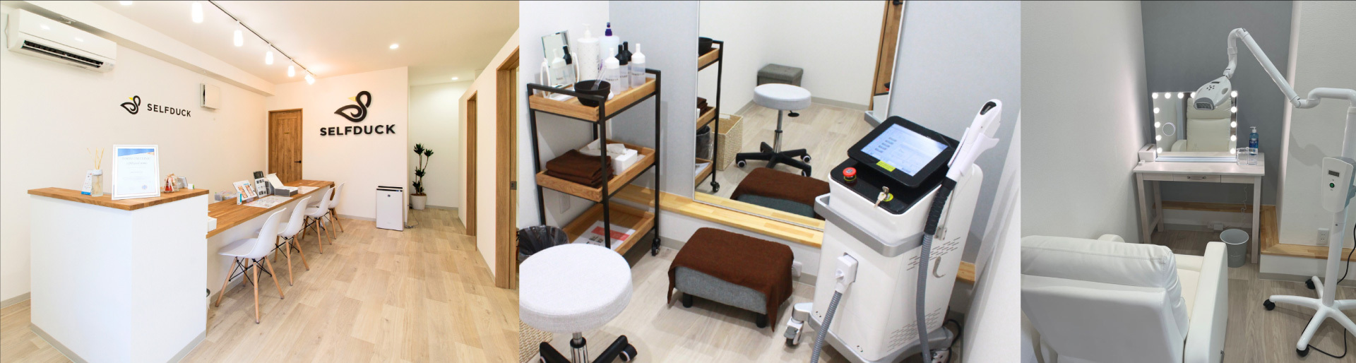 セルフダックの店内の雰囲気