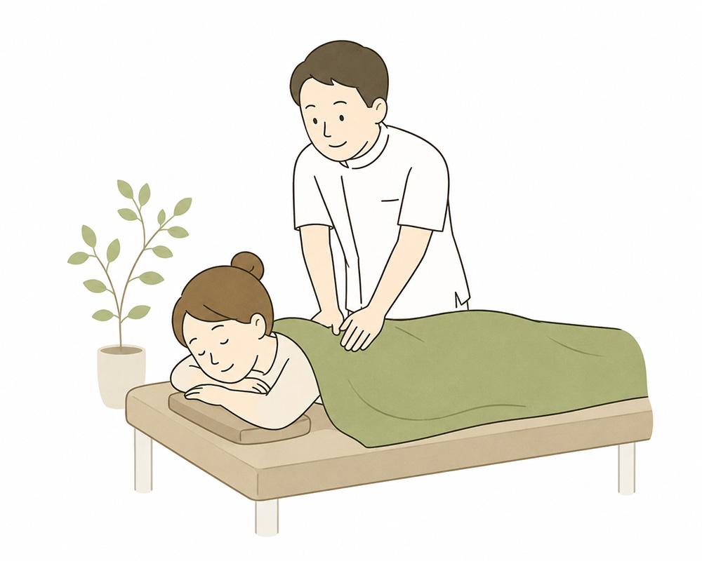 お悩みに応じた指圧整体