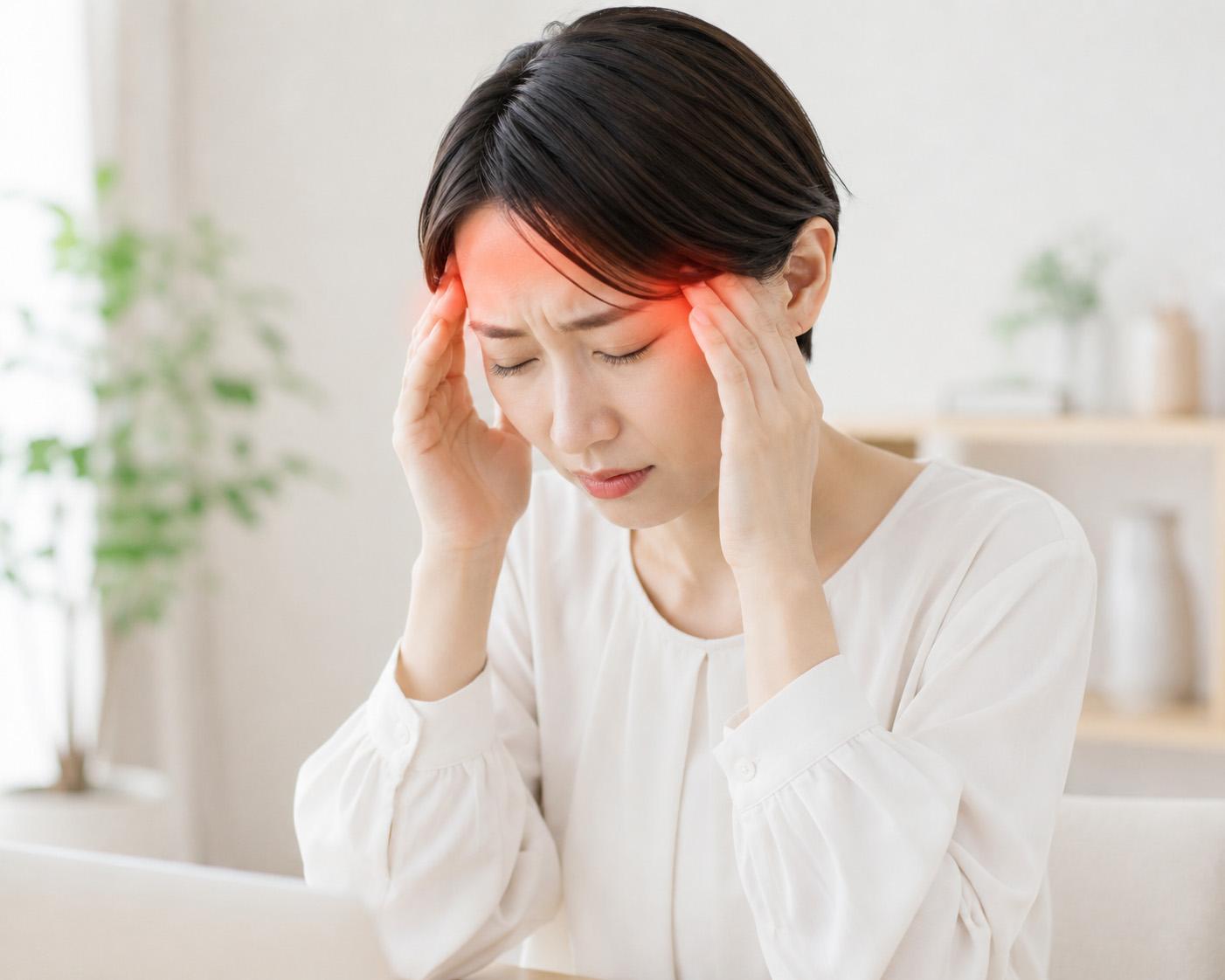 頭痛の原因：緊張型頭痛