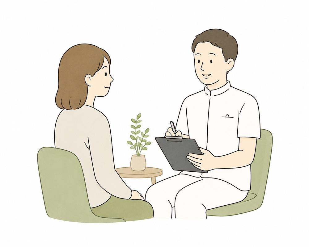 まずはカウンセリングから