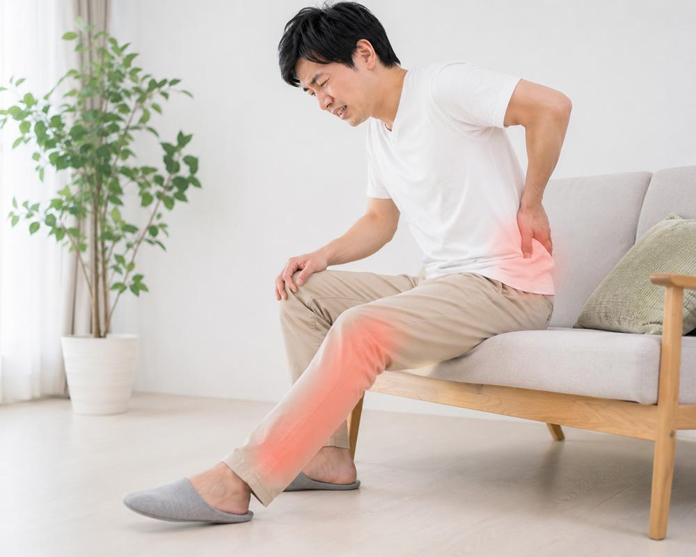 椎間板ヘルニアによる腰痛