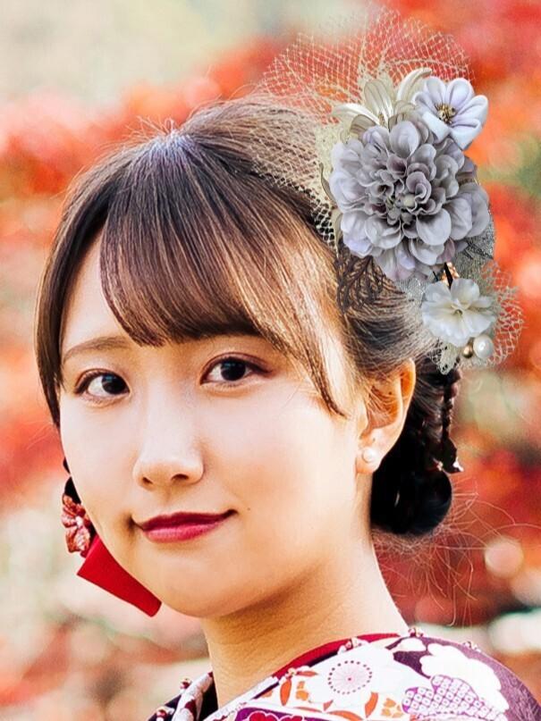 成人式 髪飾り：可憐 ＃745pu