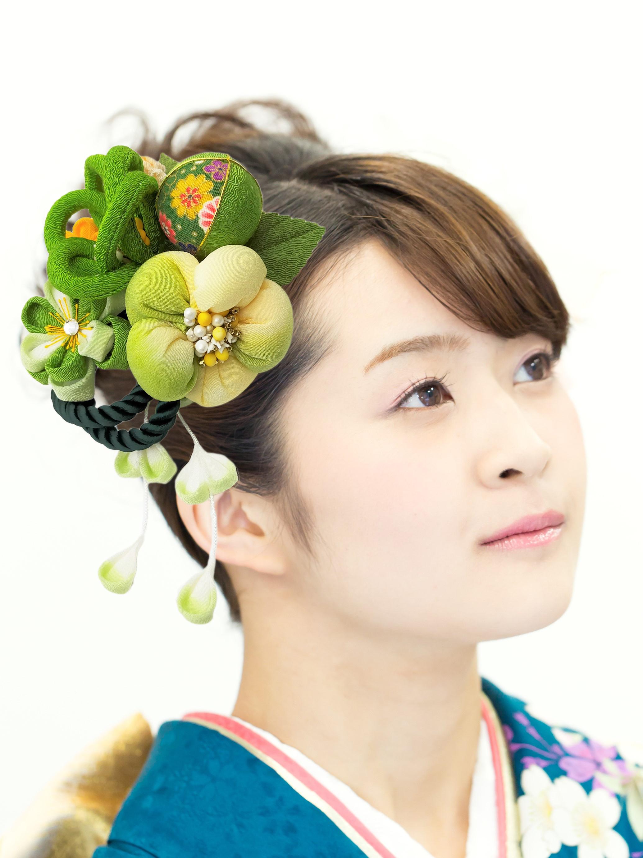 成人式 髪飾り：華蓮 ＃853G