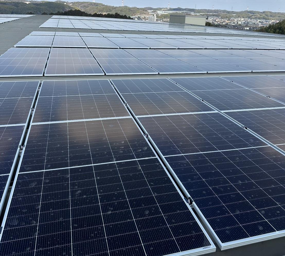 企業施設 太陽光パネル施工