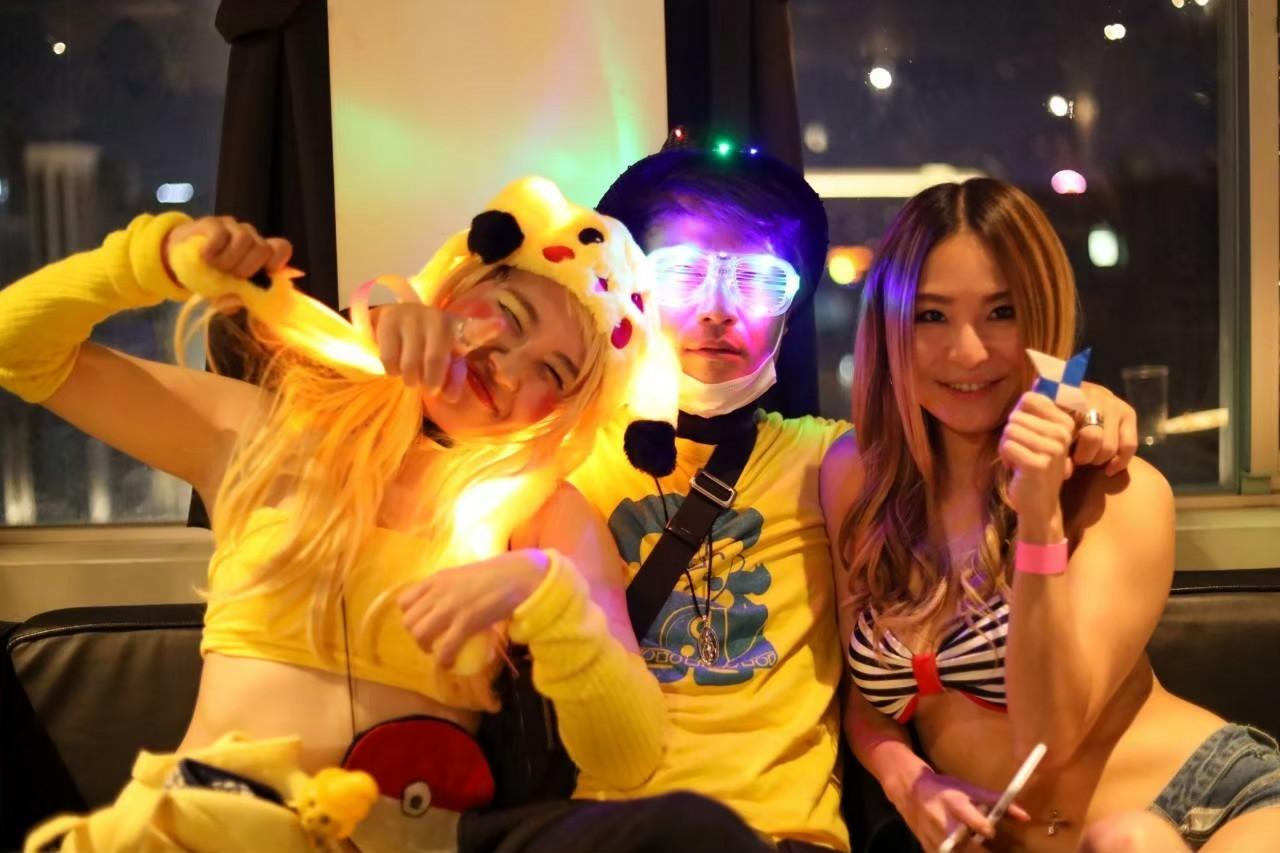 福岡クリスマスパーティーの集合写真