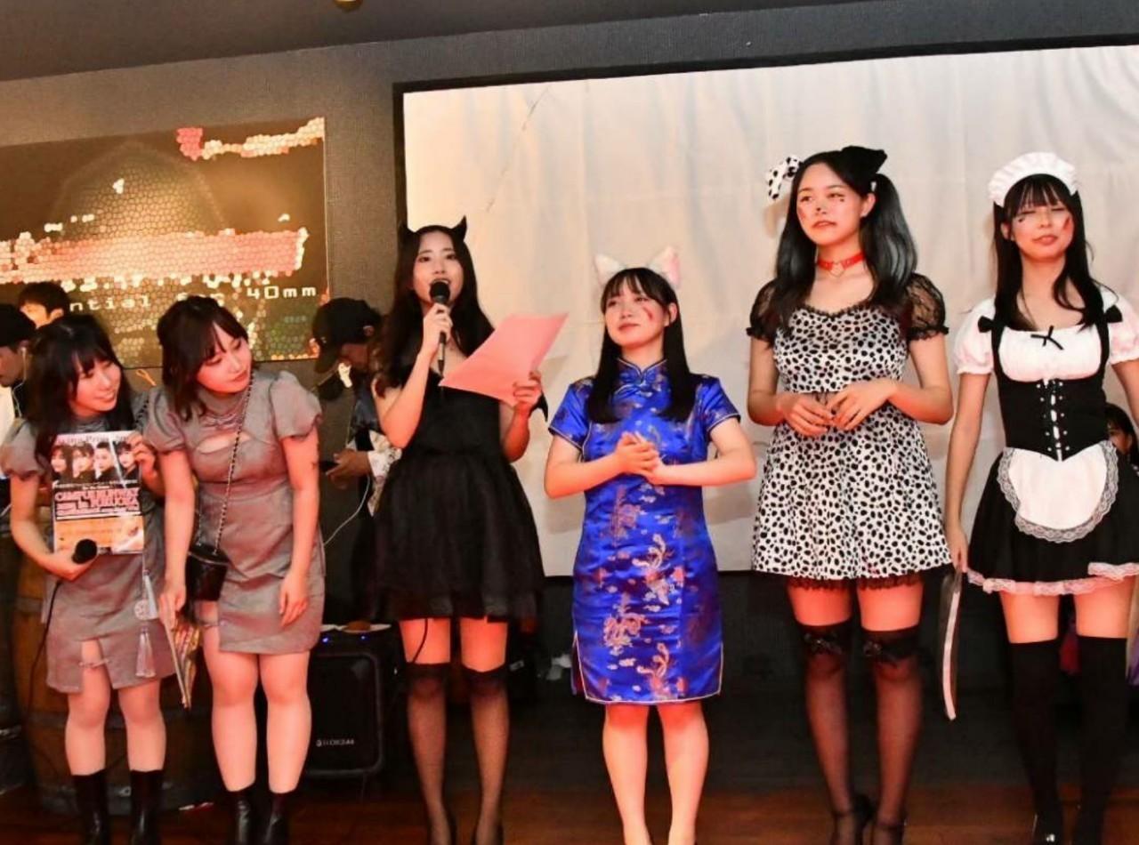 福岡クリスマスパーティーの美女たち