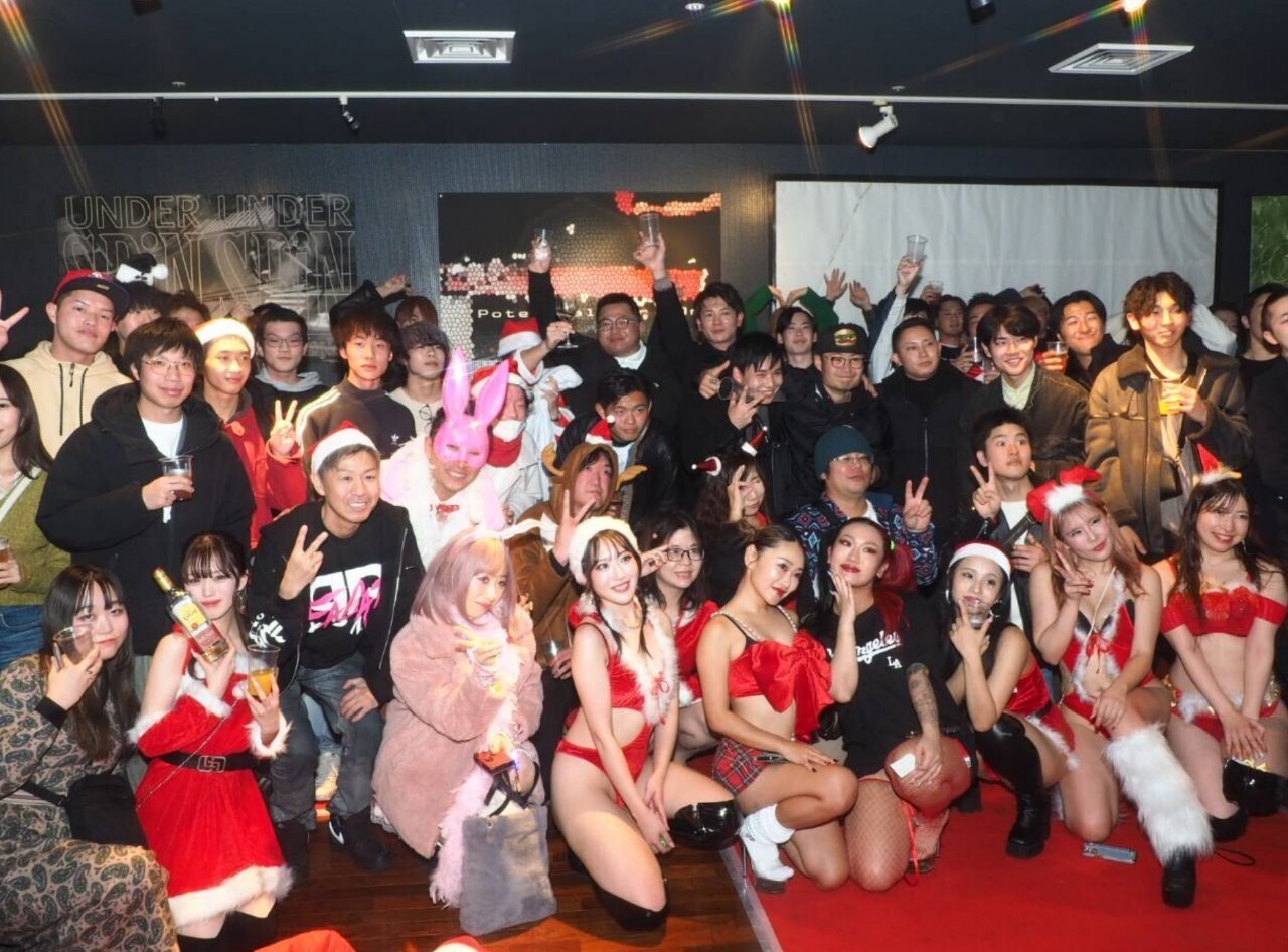 福岡クリスマスパーティーのポスター