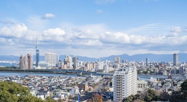福岡市内の風景