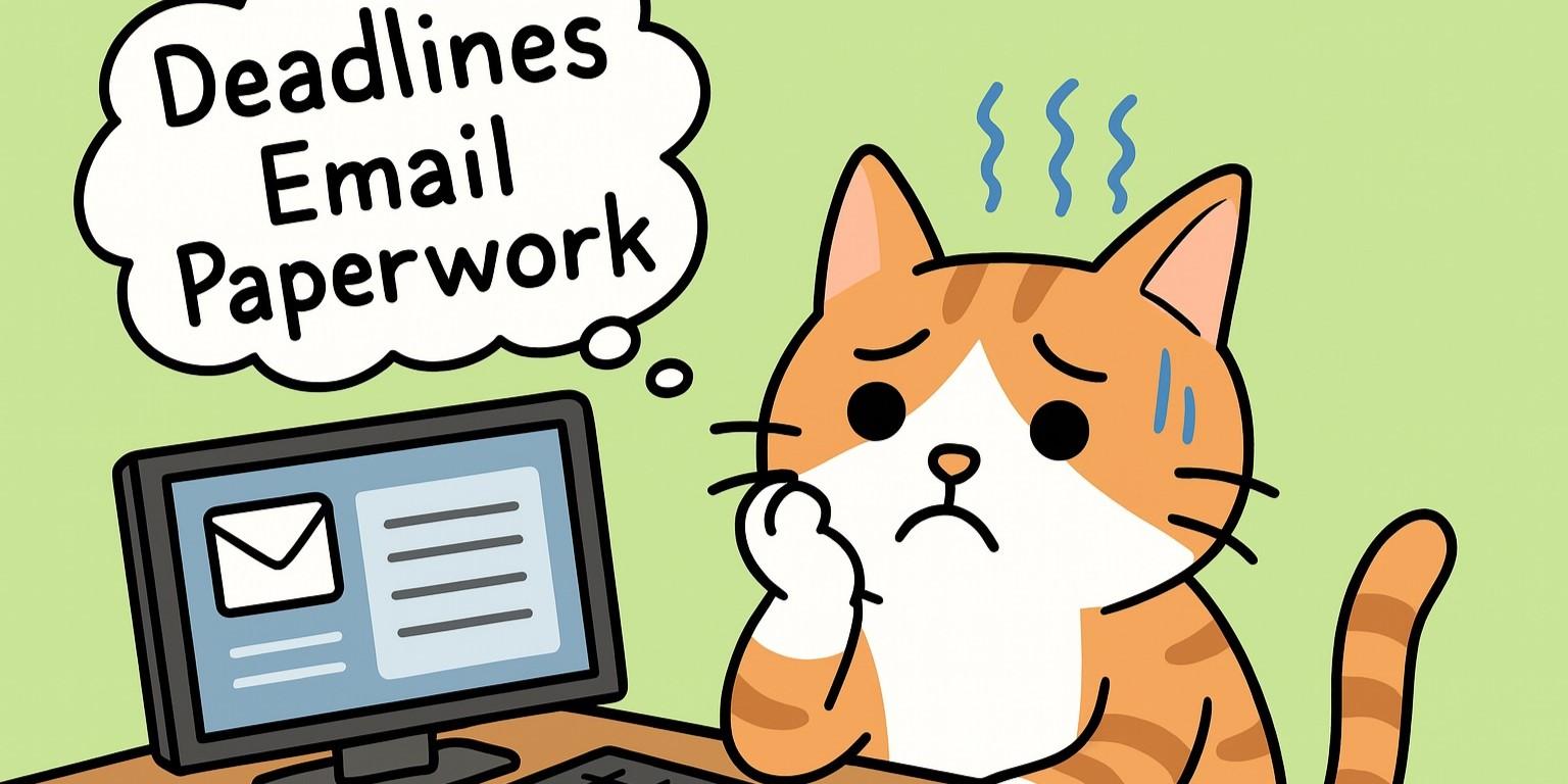 雑務に追われてコンテンツの制作・改善に手が回らない