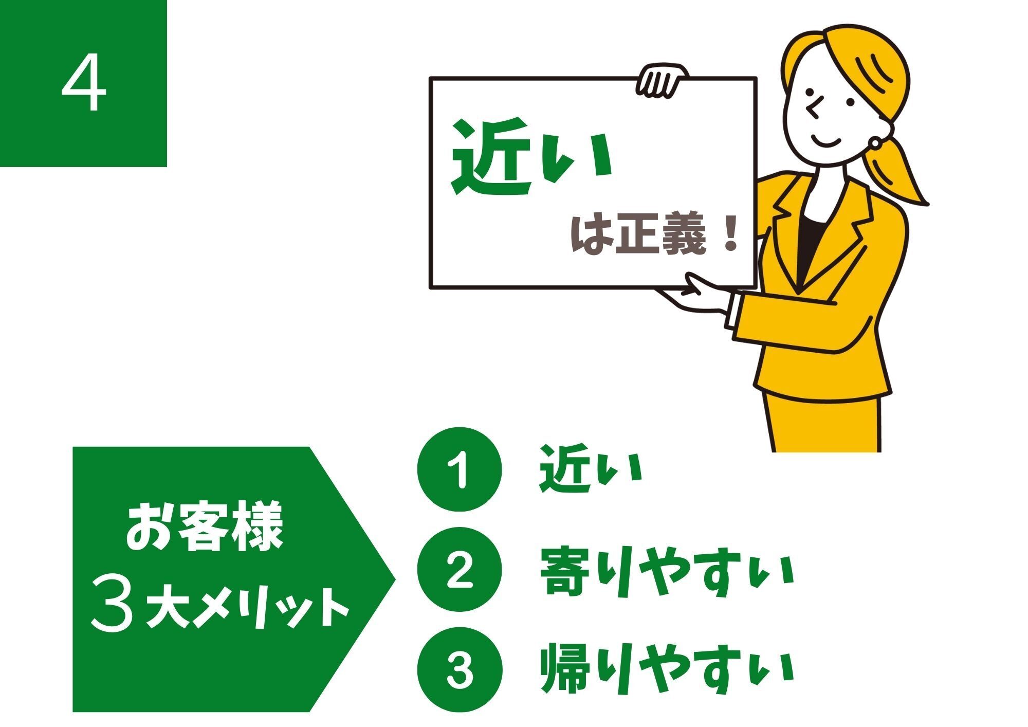 近いは正義