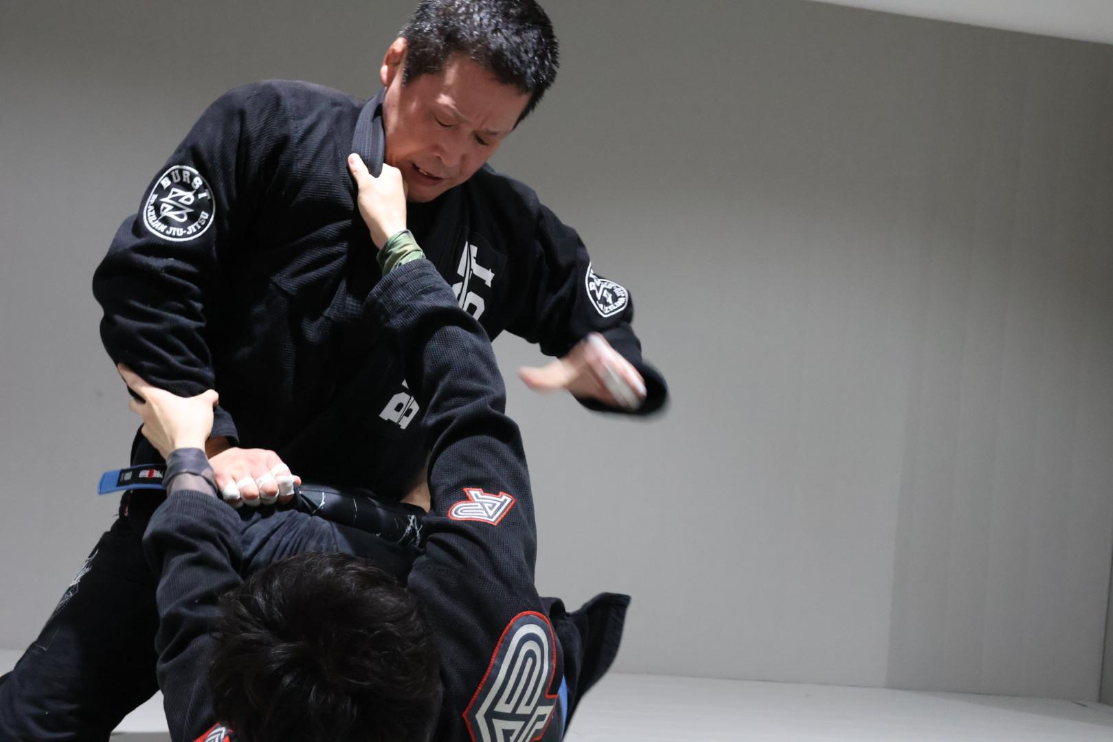 ブラジリアン柔術　アドバンスクラス　風景