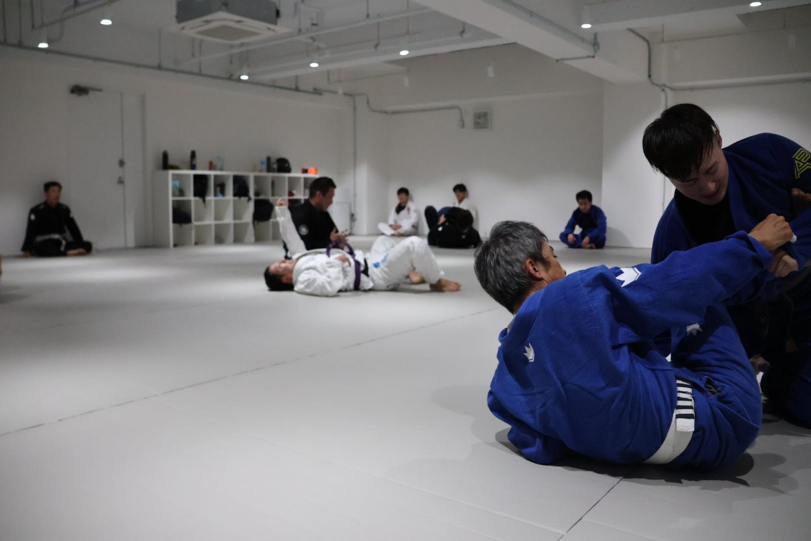大阪の柔術教室の風景