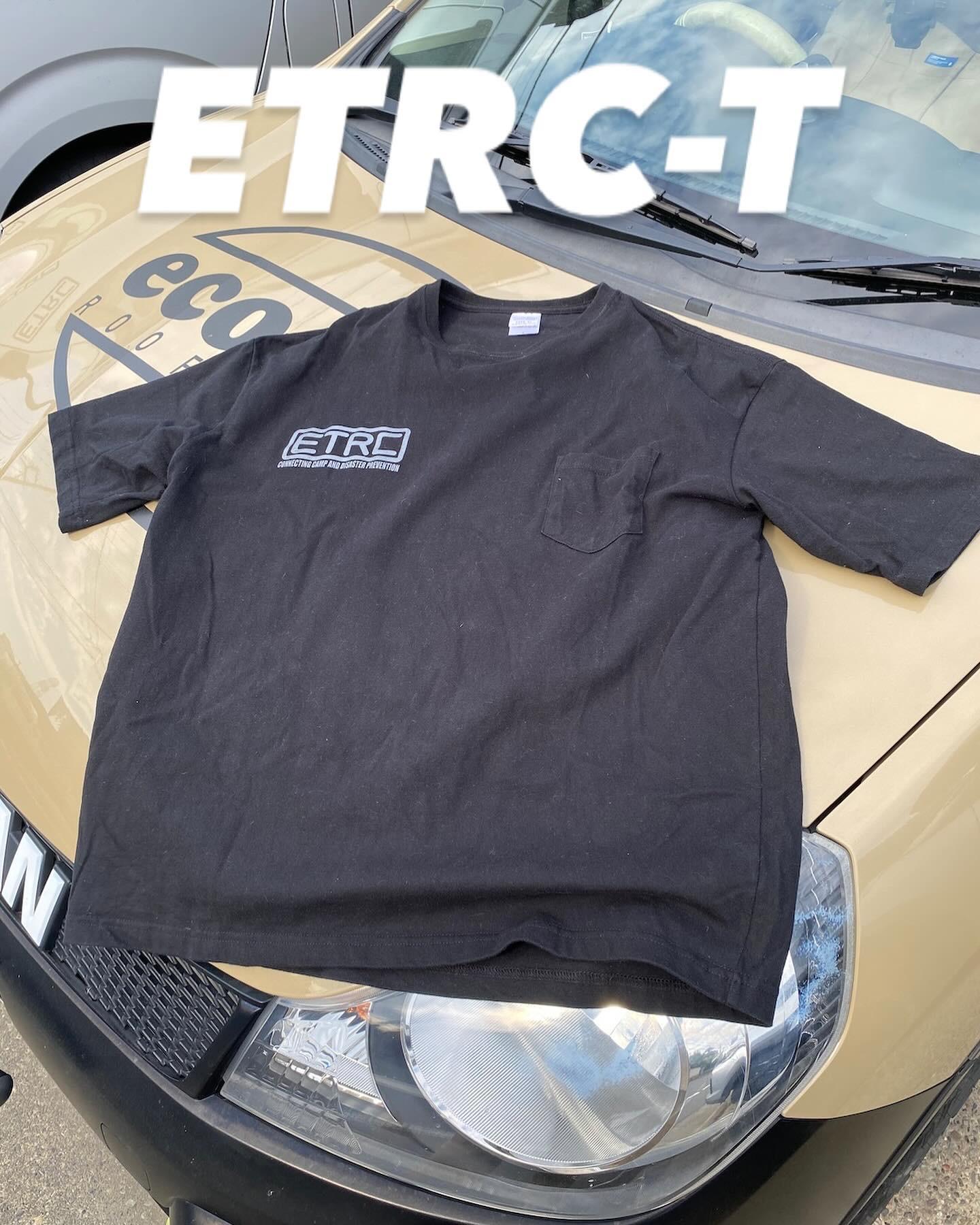 ETRC STAFF　Tシャツ ブラックの商品画像