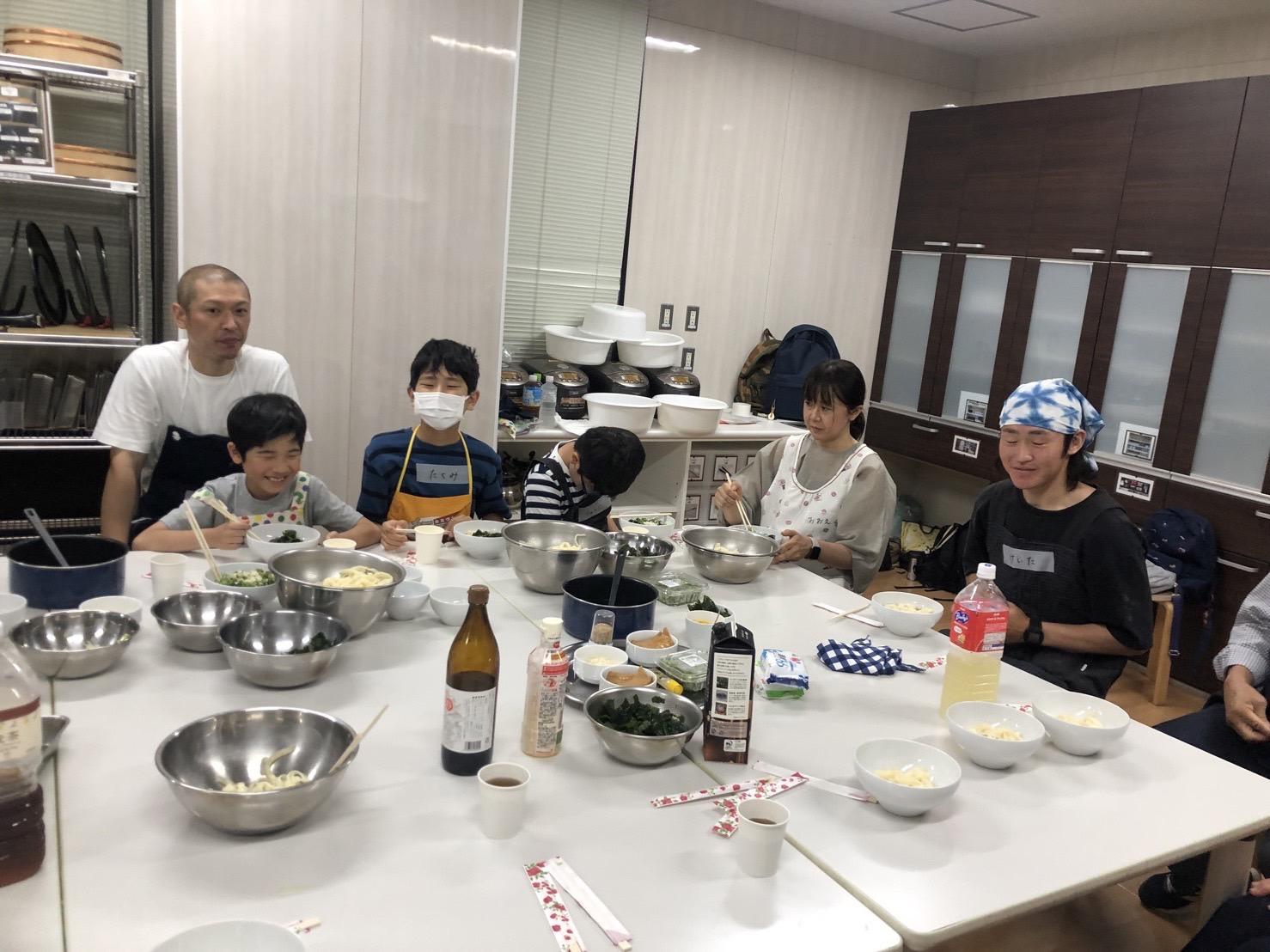 さぬキッズ　うどん職人への道