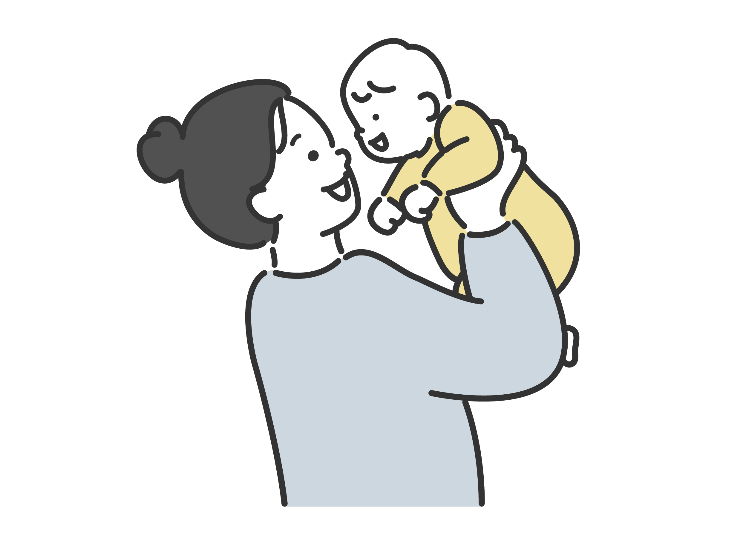 セントケア東北看護小規模多機能松森の育児と両立できる働き方イメージ