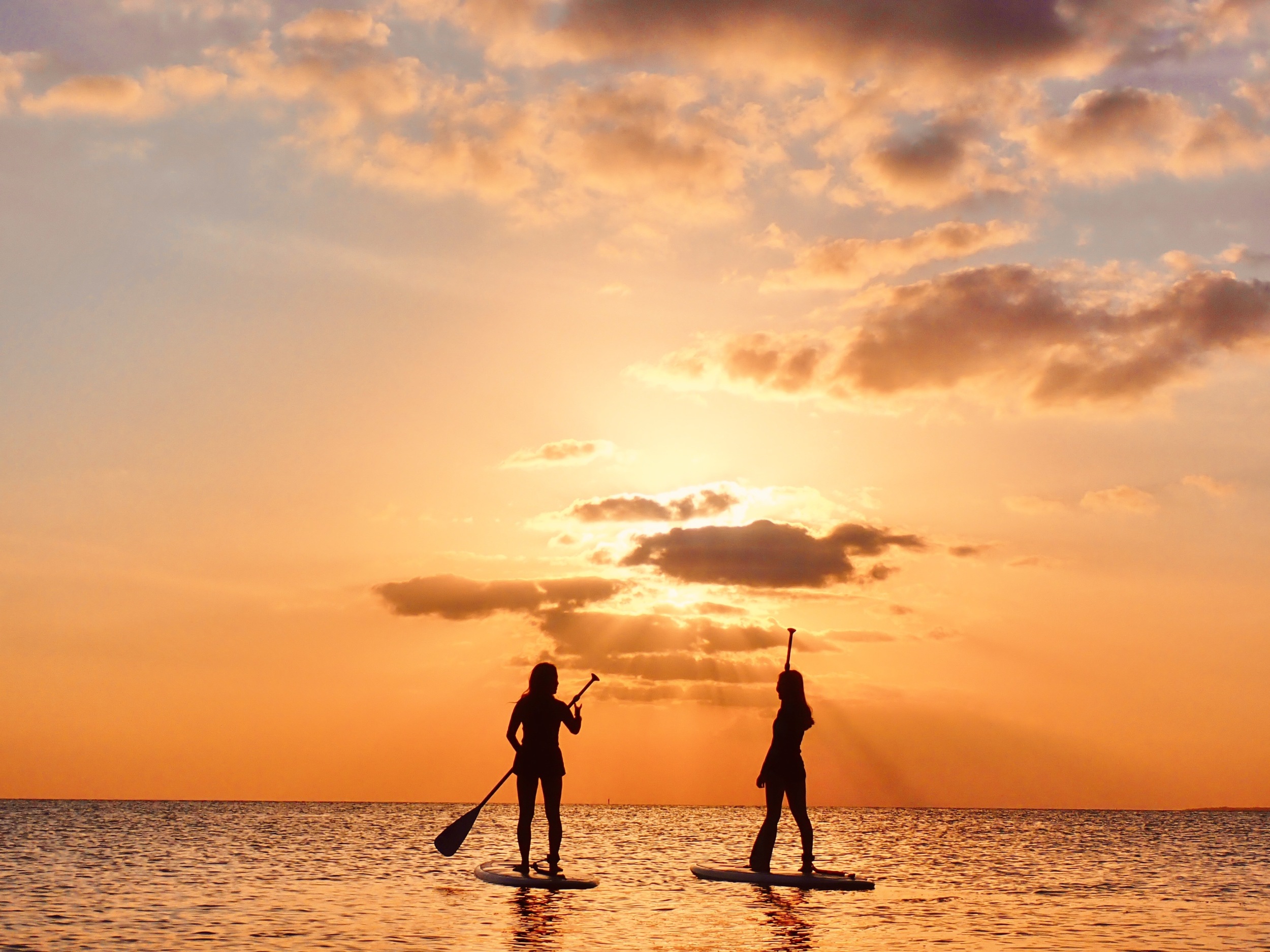 宮古島サンセットsupツアー 追加料金ナシ 全額返金保証