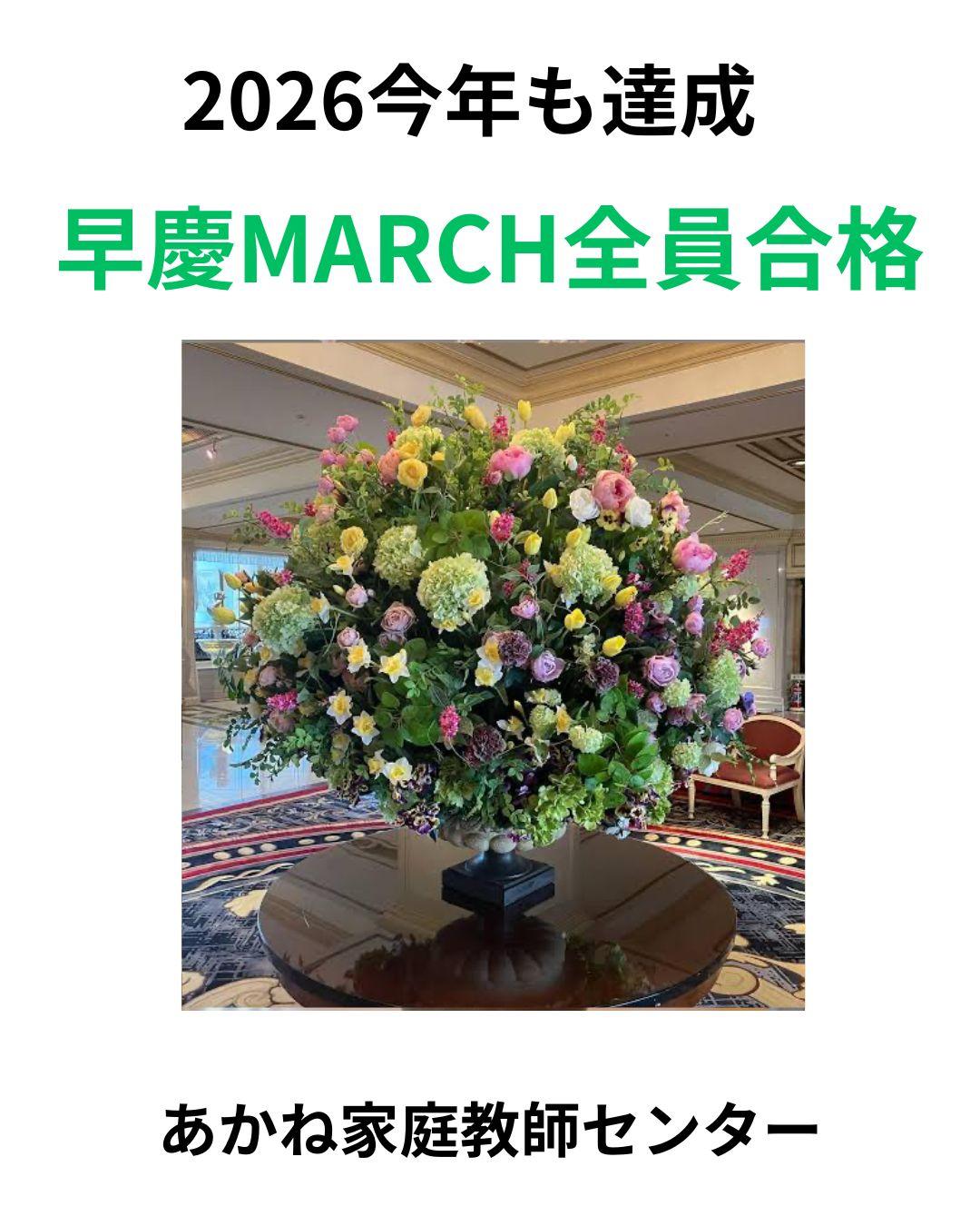 早慶MARCH受験家庭教師