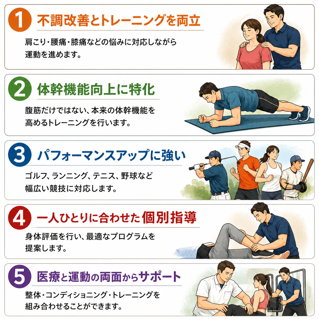 浜松パーソナルジム｜体幹トレーニング・不調改善・パフォーマンスアップならe-GYM