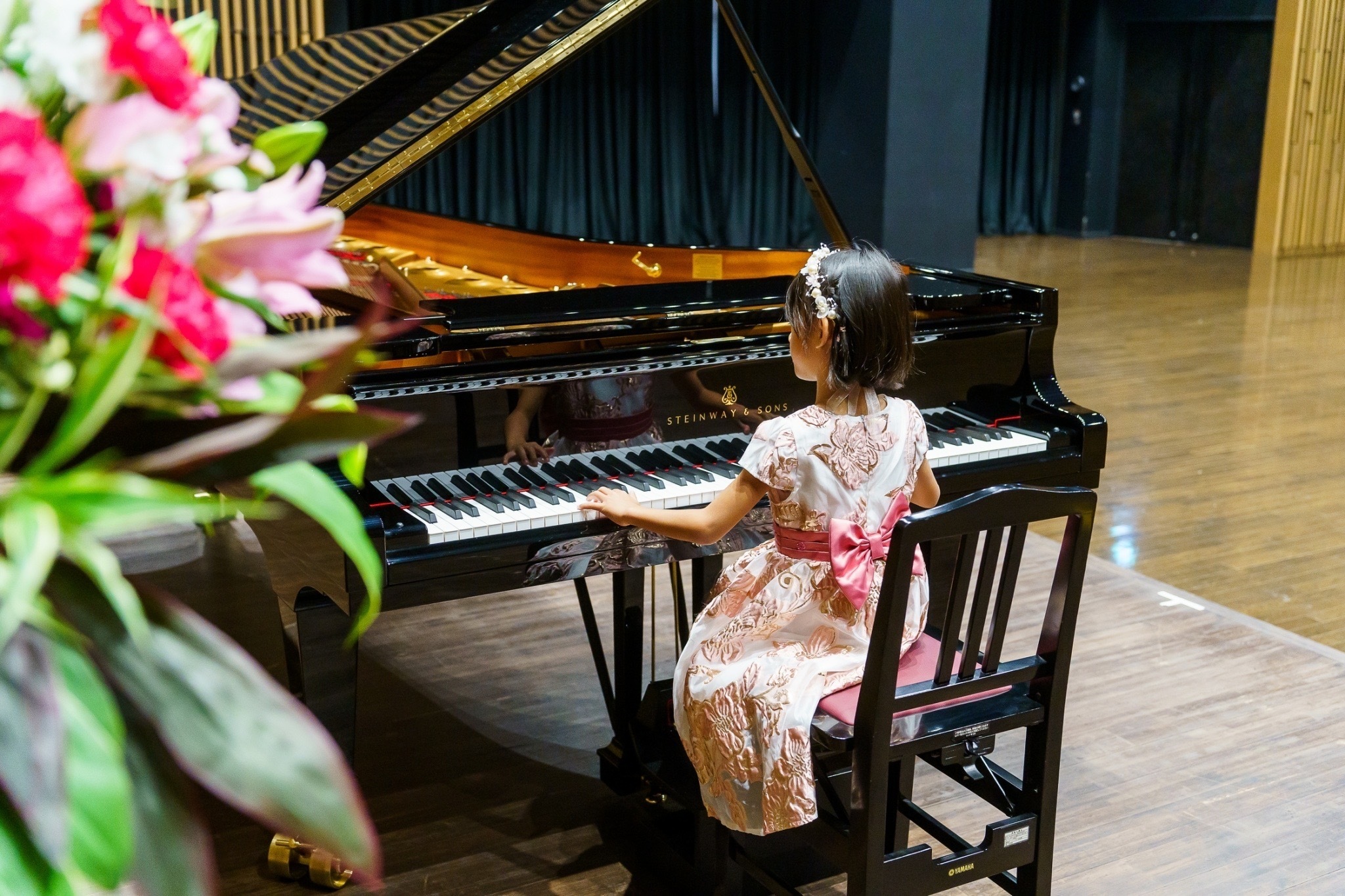 第１回Rinoピアノ教室発表会の様子