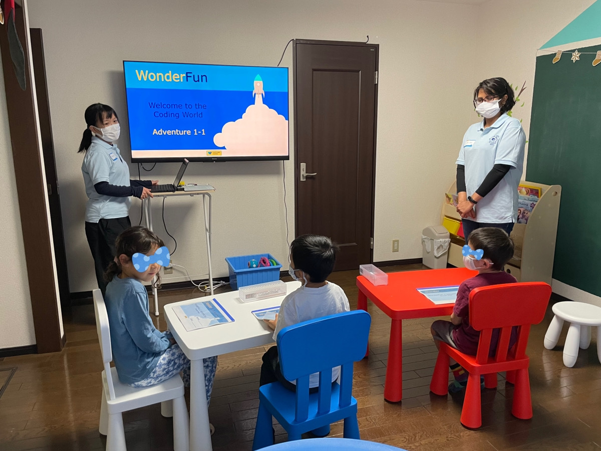 ワンダーコードのレッスンの様子