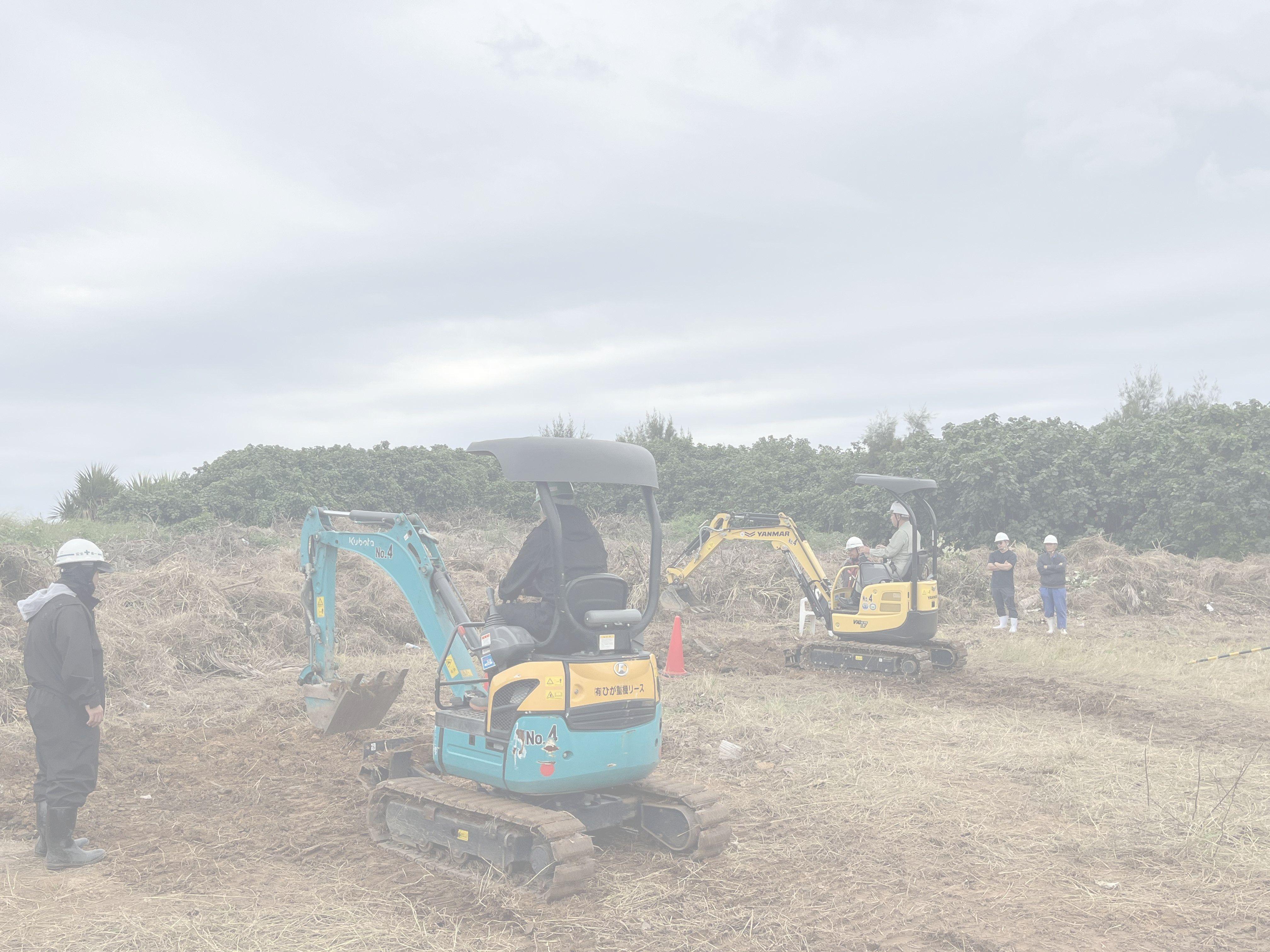 フォークリフト・小型移動式クレーン・玉掛け技能講習（沖縄建設機械技能センター）