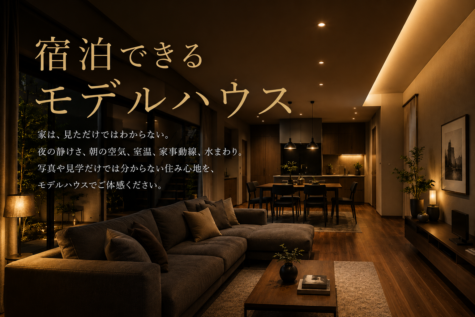 宿泊できるモデルハウス|兵庫県小野市・奈良|サイエンスLDホーム