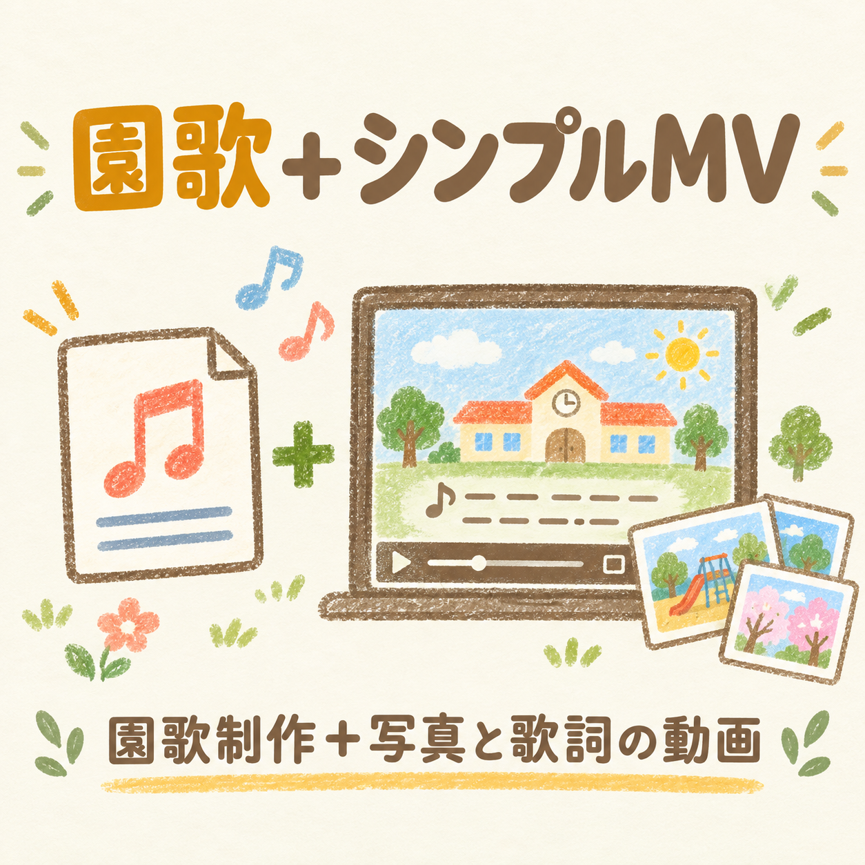 園歌＋シンプルMVの商品画像