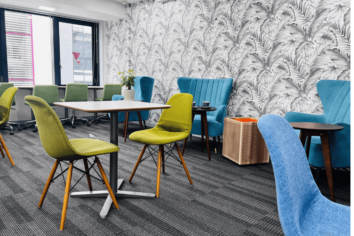 リラックスできる内装