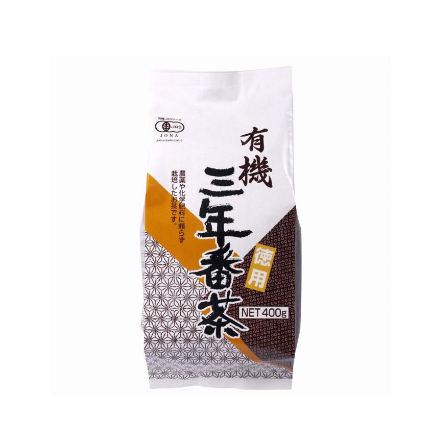 有機三年番茶 180gの商品画像