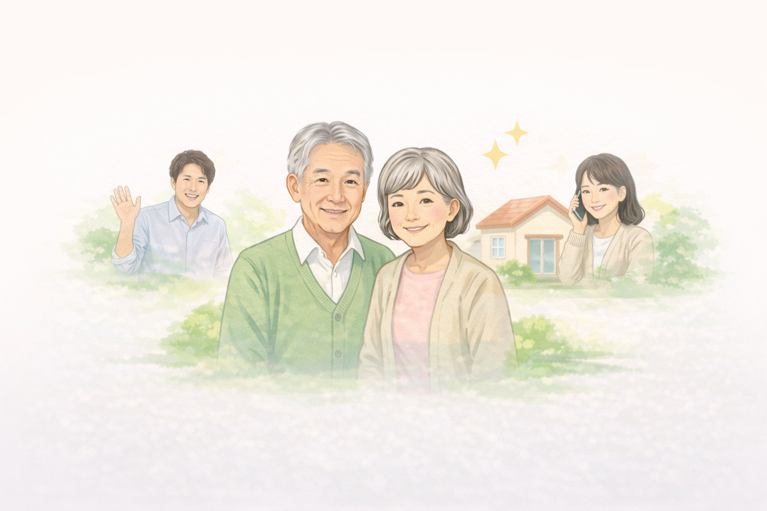 生活支援のイラスト