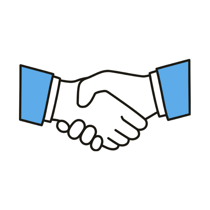 マッチングのイラスト