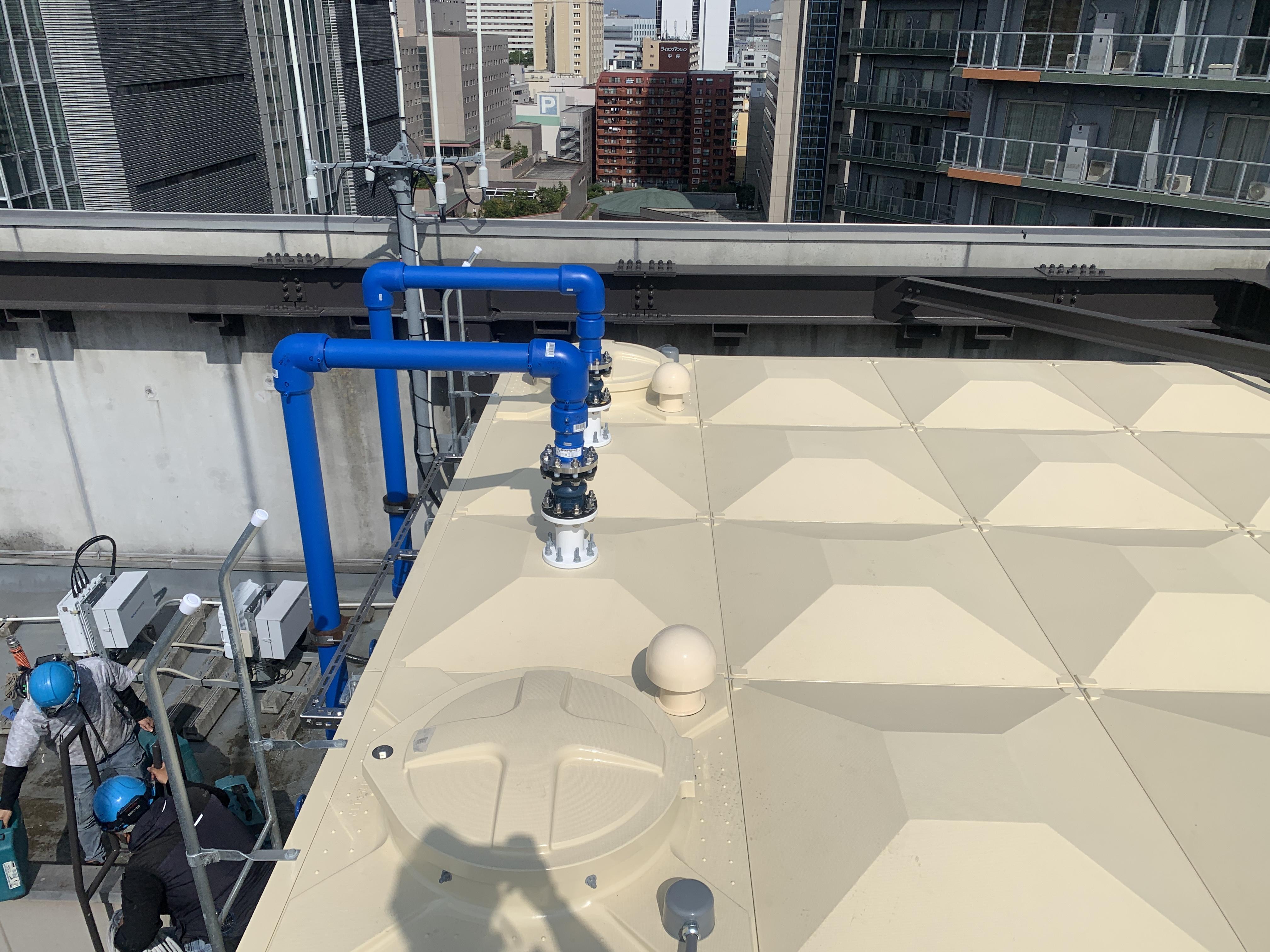 高架水槽更新工事