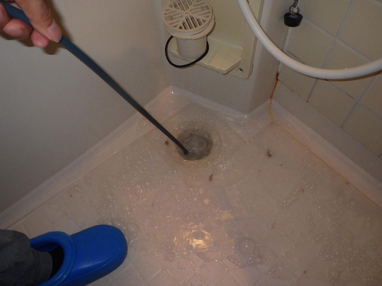 建築物排水管の高圧洗浄2
