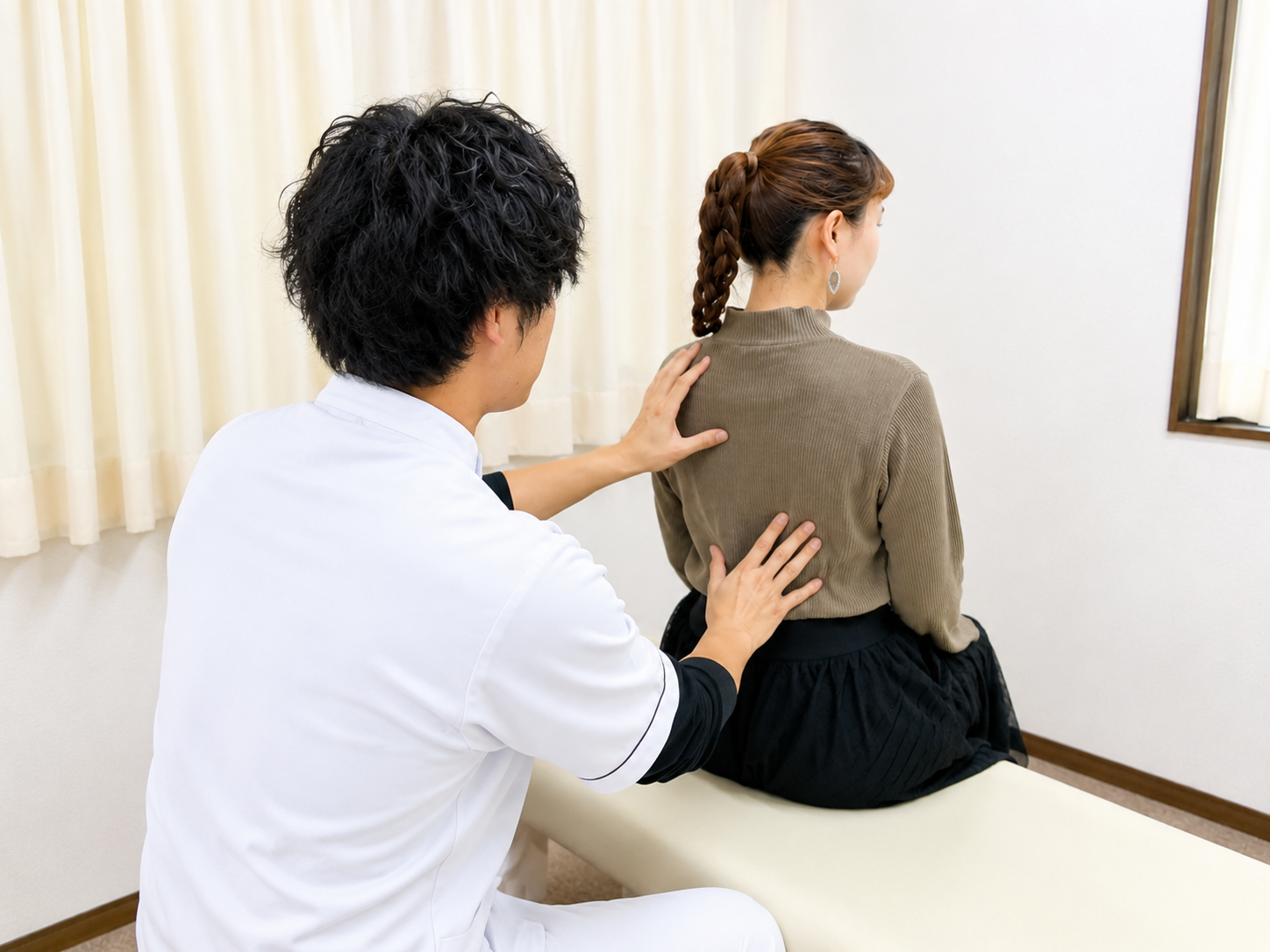 ぎゃお整療院の特徴1｜まずは身体の状態をチェック