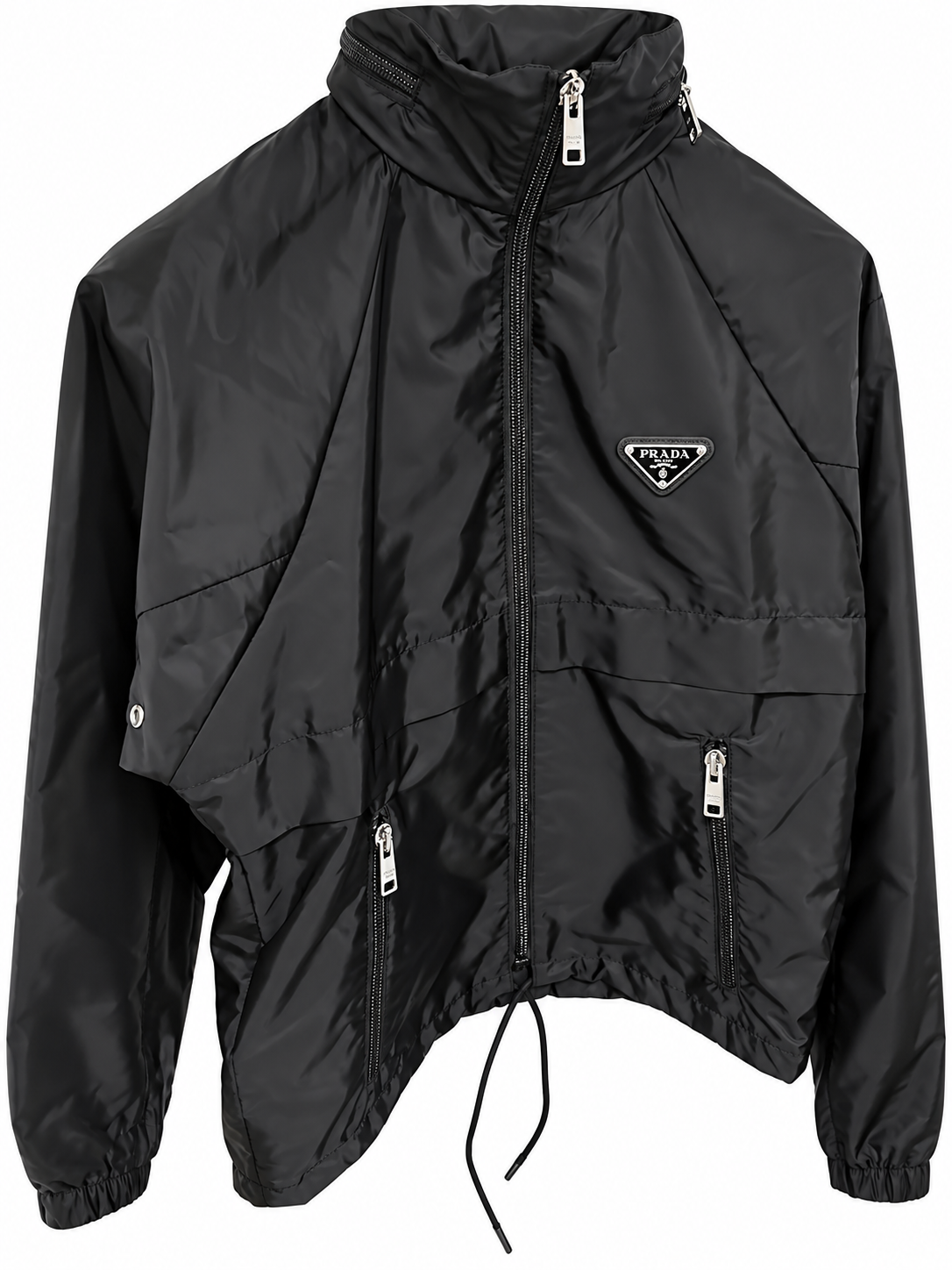 PRADA ライトRe-Nylon レインジャケット38黒（Ｓ位） 292022 SWM0 1WQ9の商品画像