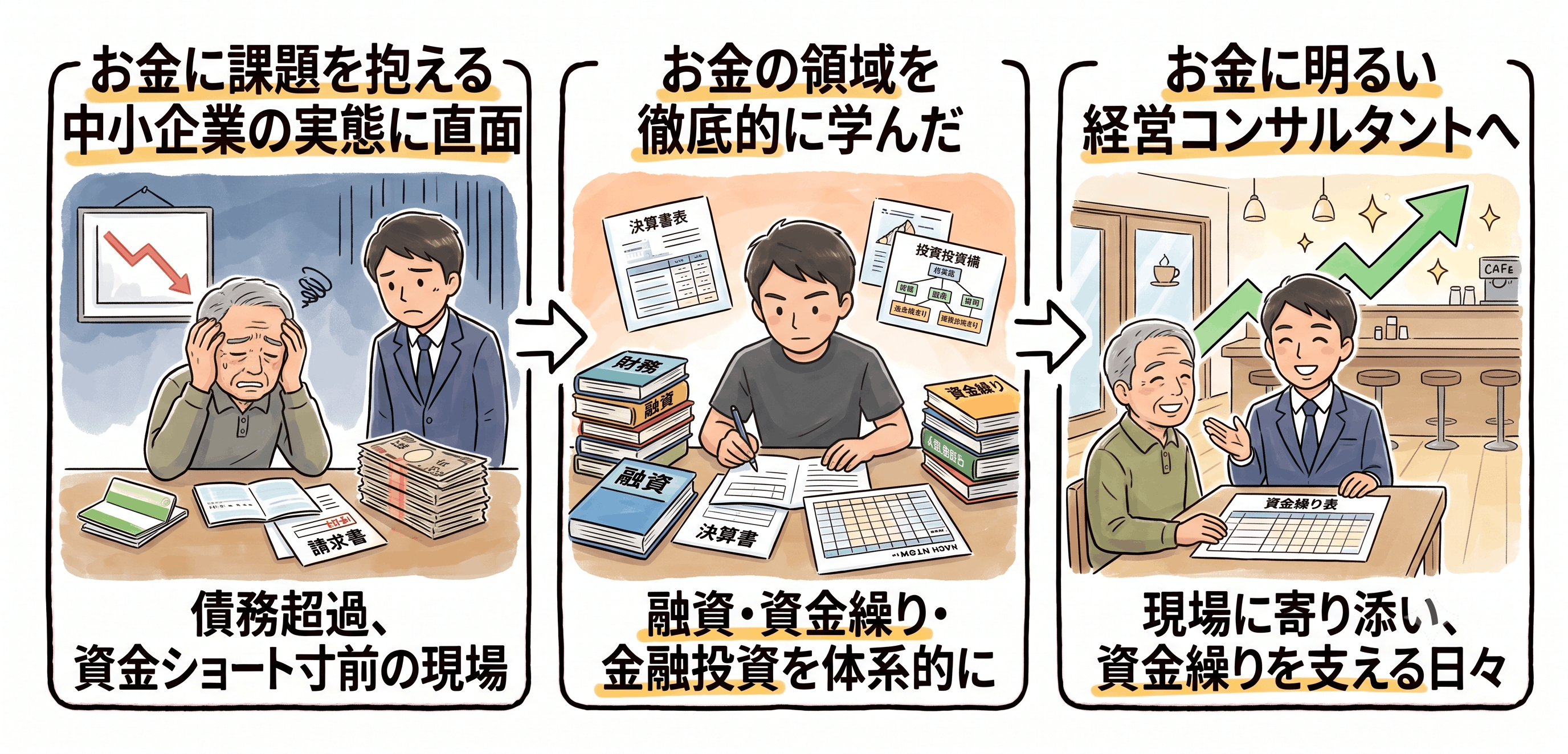 自在創研_飲食店・フードビジネス_中小企業診断士_財務資金繰りコンサル