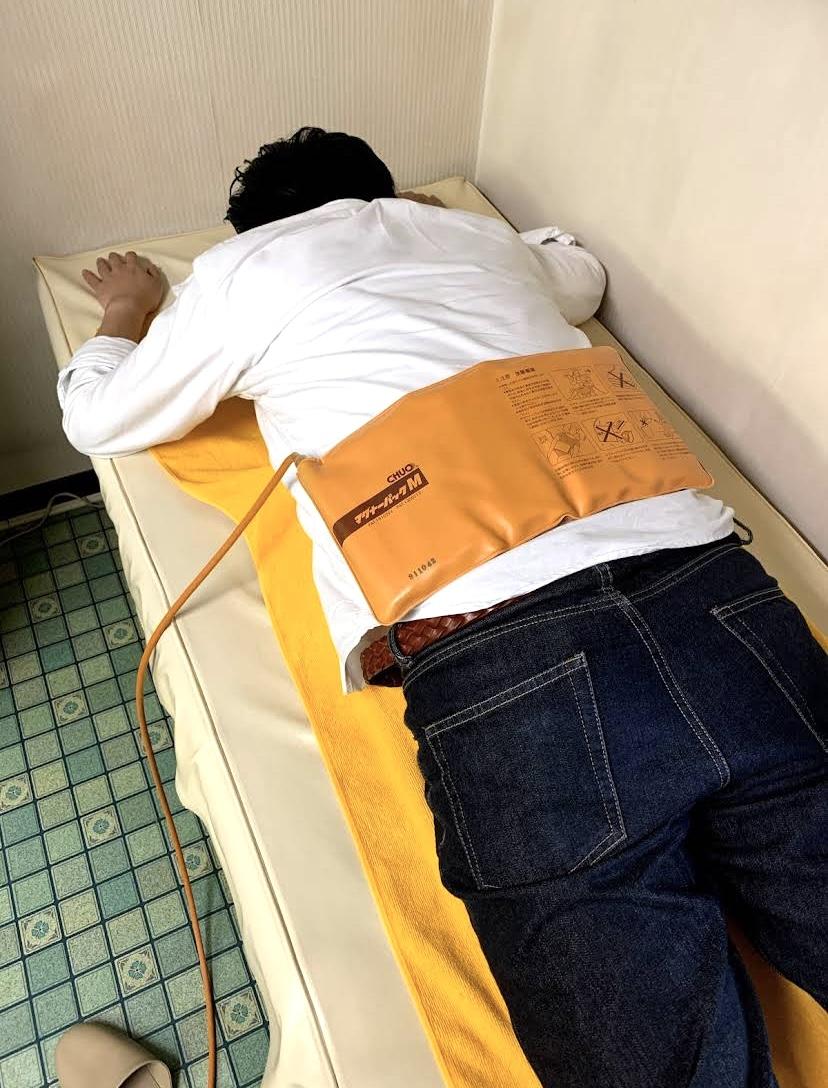 腰への施術