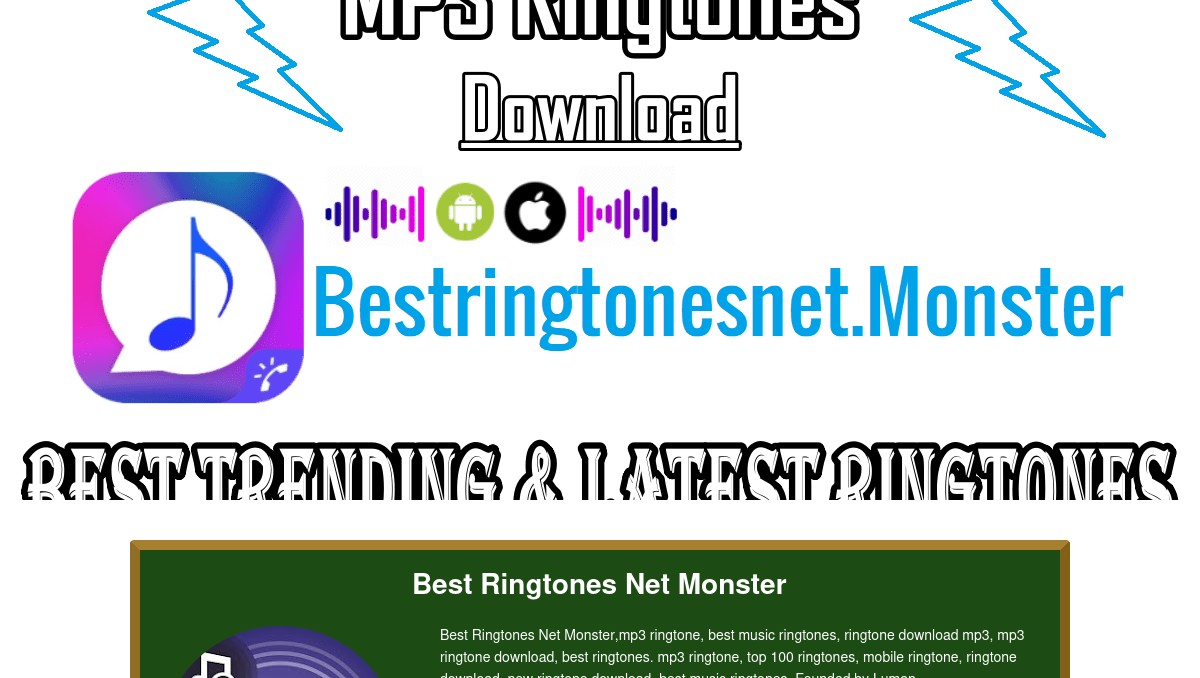 Best Ringtones Net Monster