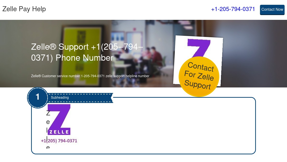 Zelle® Pay Support +1(206‒647‒8611) Phone Number Helpline