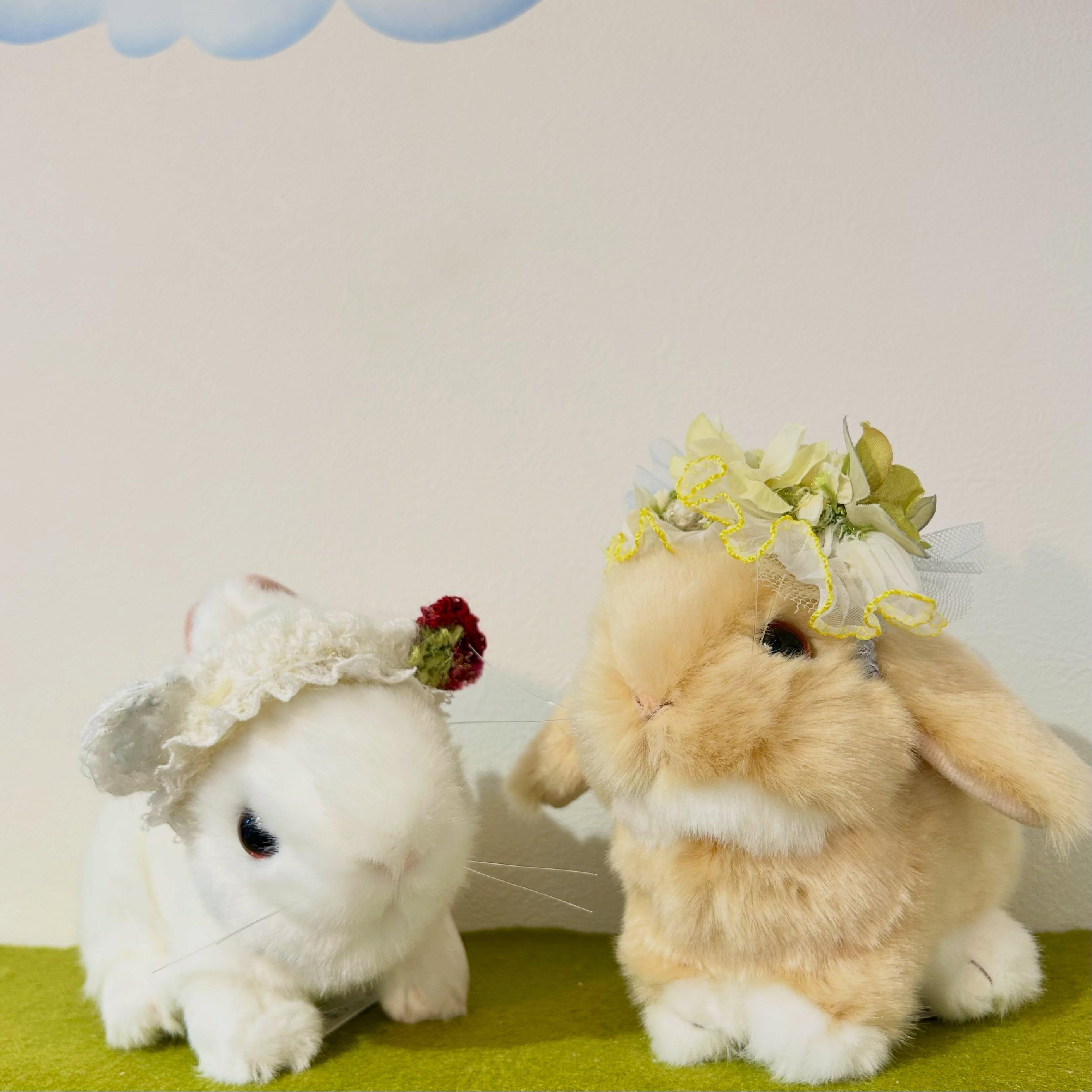 hollandlop103さんのうさぎがモチーフの羊毛フェルト