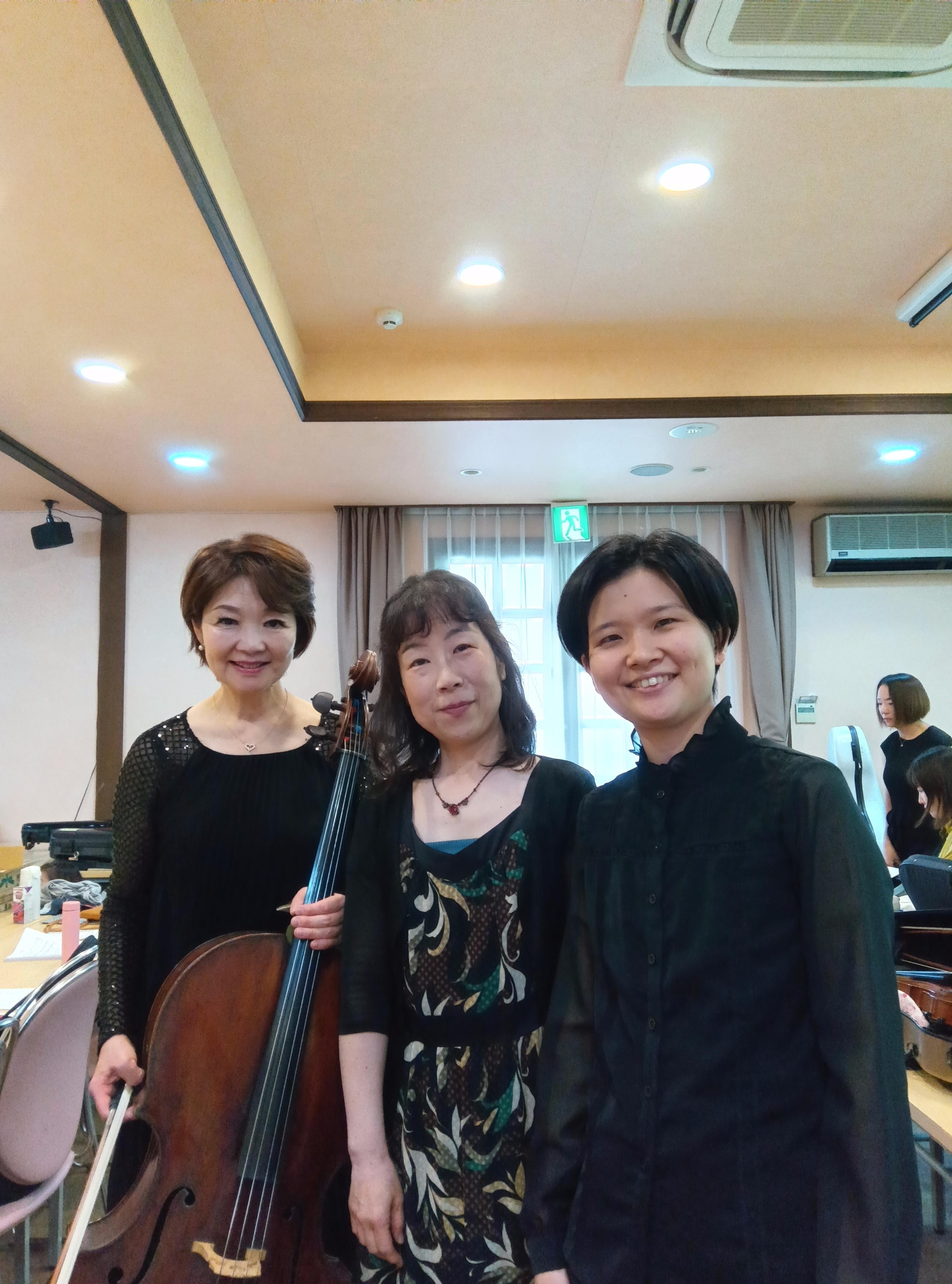 演奏した仲間　3人