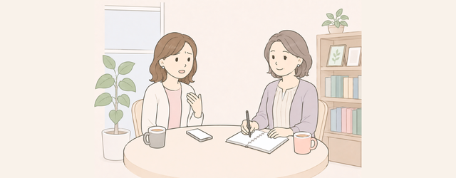 カウンセリングのイラスト