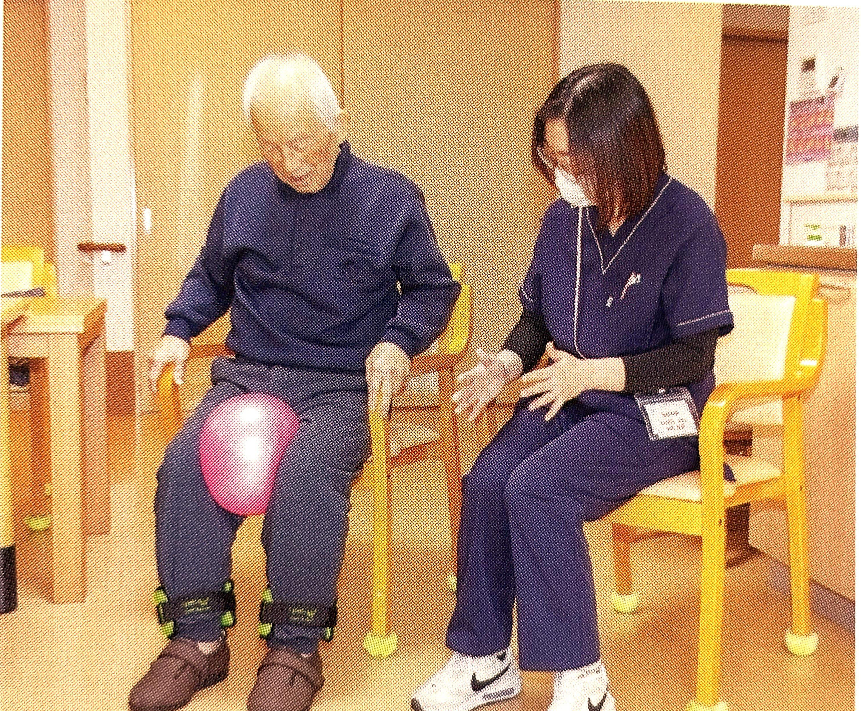 社会福祉法人笠松会　ケアハウス笠松の郷　機能訓練の様子