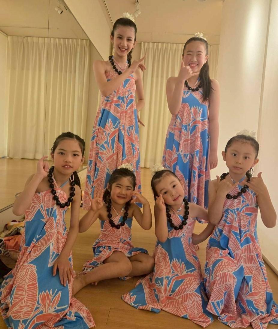 キッズフラダンス　子どもフラダンス教室　イベント